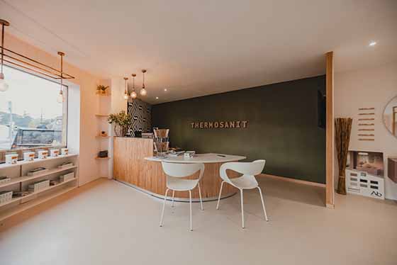 showroom Thermosanit entreprise plomberie La Tremblade presqu'île d'Arvert