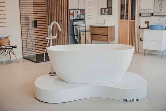 showroom Thermosanit entreprise plomberie La Tremblade presqu'île d'Arvert