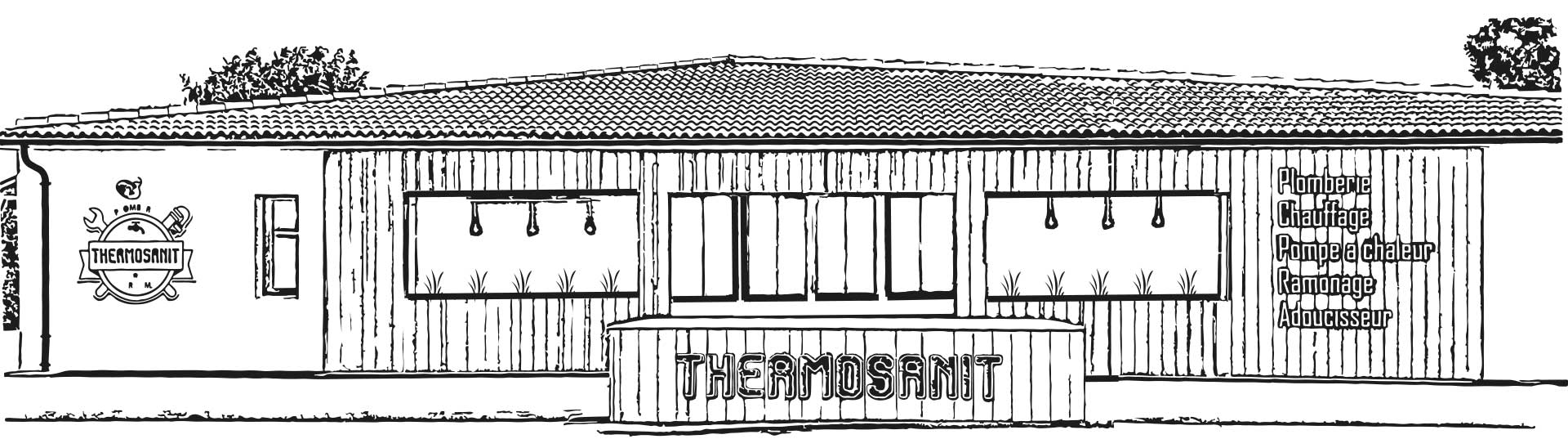showroom Thermosanit entreprise plomberie La Tremblade presqu'île d'Arvert